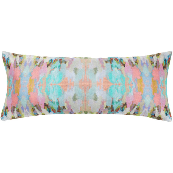 Bargain Basement Laura Park Brooks Avenue 36" Bolster Linen Cotton Pillow
