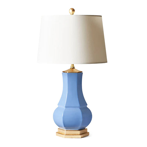 Cameron Lamp in French Blue