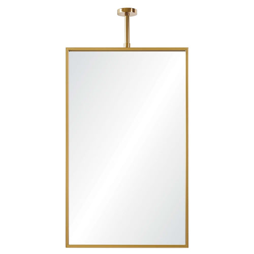 Mirror Home Rectangular Mirror with Adjustable Ceiling Mount