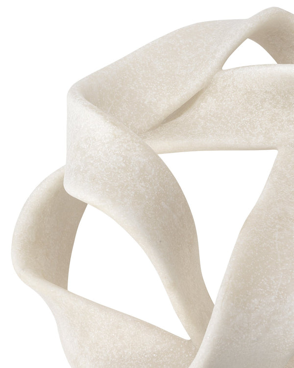 Jamie Young Tangled Table Object In Off White Resin - Ivy Home