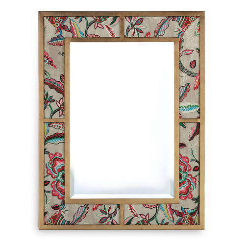 Port 68 Bedford Gold Mirror With Sloane Fabric