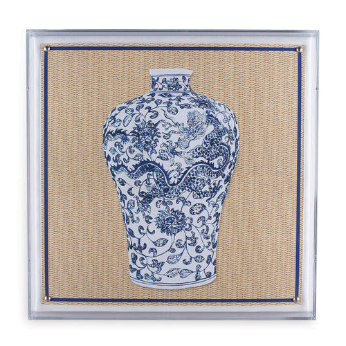 Ming Art I in Lucite Frame by Port 68
