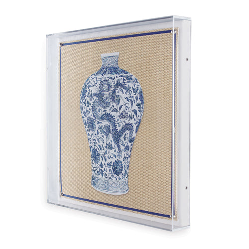 Ming Art II in Lucite Frame by Port 68