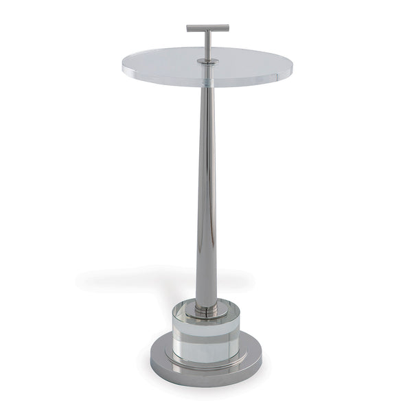 Port 68 Toronto Nickel/Crystal Accent Table