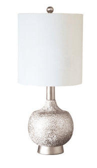 28" Atwater Table Lamp - Silver by Couture Lighting