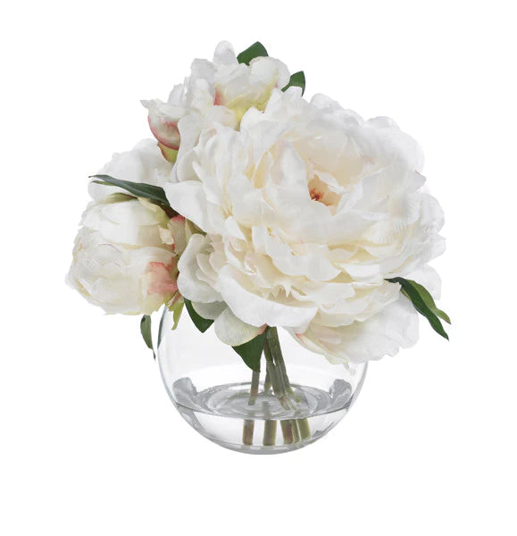 Diane James Cream Peony Bouquet