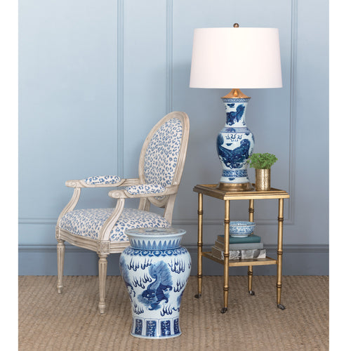 Chow Blue Table Lamp by Port 68