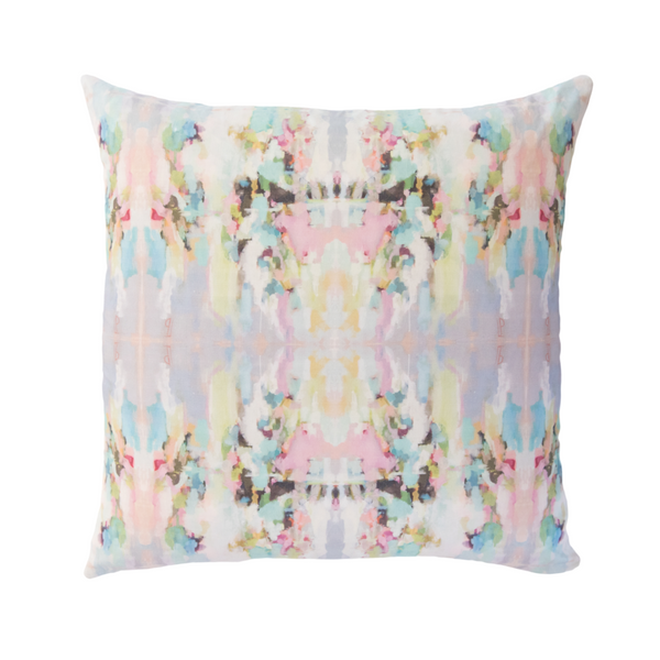 Laura Park Lemonade Stand Linen Cotton Pillow Ivy Home