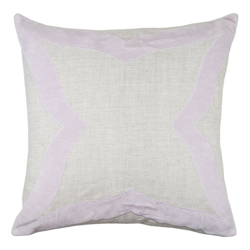 Piper Collection Elle Pillow in Lilac Lavendar