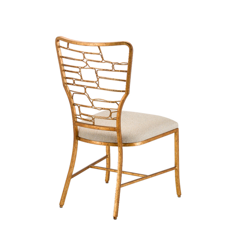 Currey and Company Vinton Sand Chair