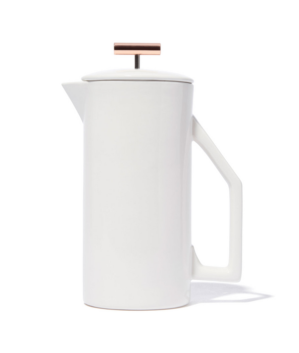 Ceramic French Coffee Press By Yield Design