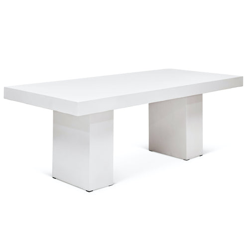 Urbia 7' Elcor Dining Table in Ivory