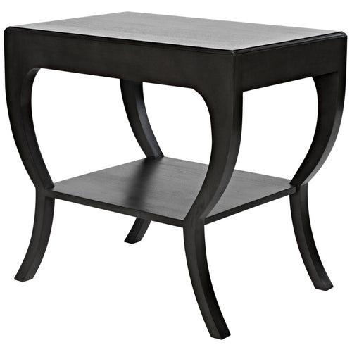 Noir Maude Side Table, Pale