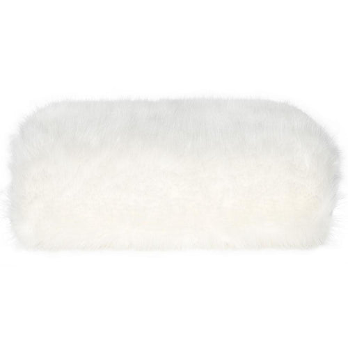 Pearl Shag Fur Throw by Square Feather
