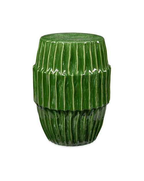 Jamie Young Algae Ceramic Side Table, Green