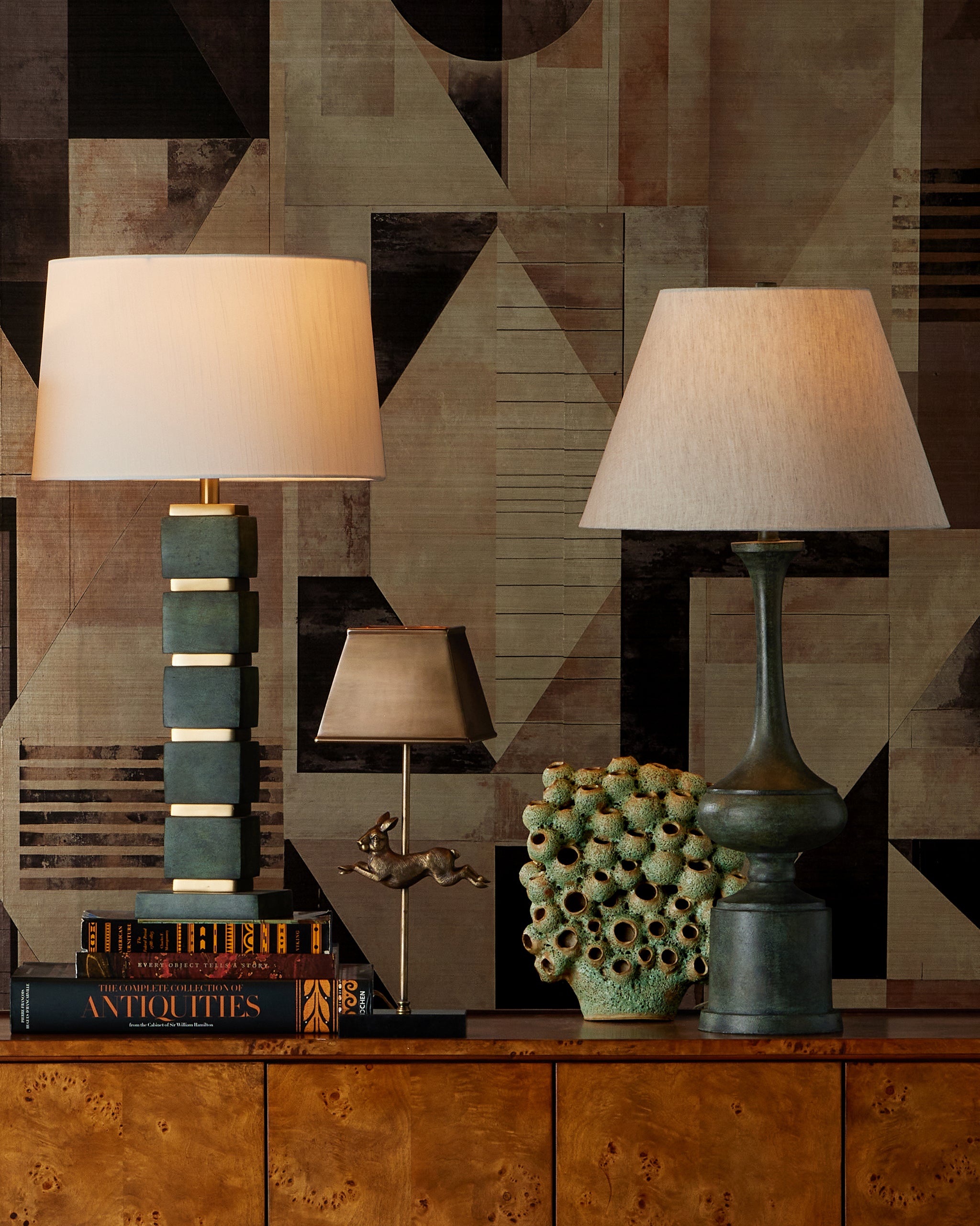 Currey & Company Tetra Table Lamp