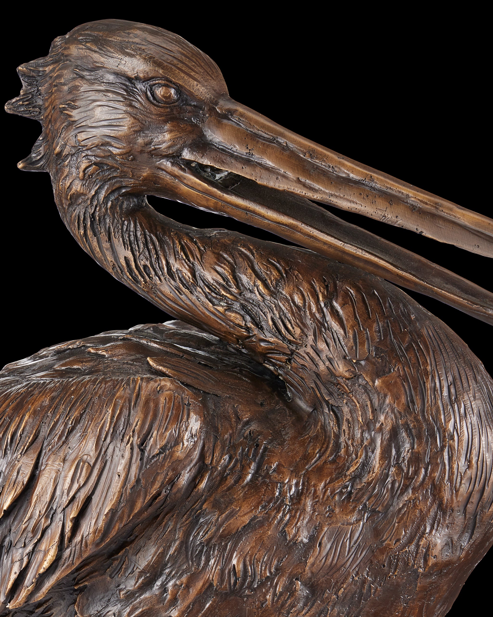 Currey & Company Pelican Bronze