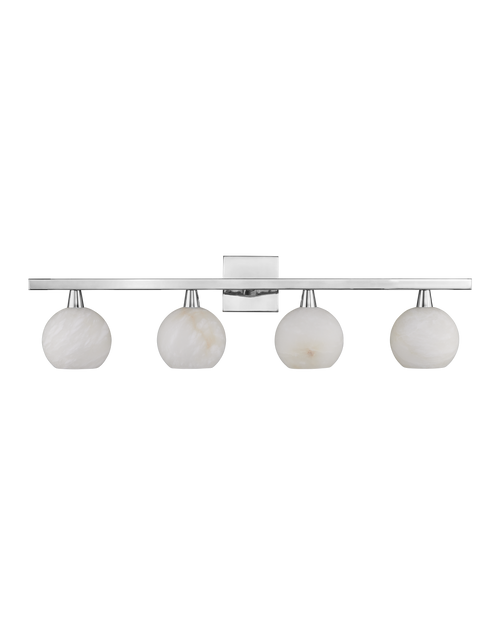 Currey & Company Bombelles Nickel Bath Bar