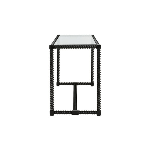 Chelsea House Twisted Console Table Black