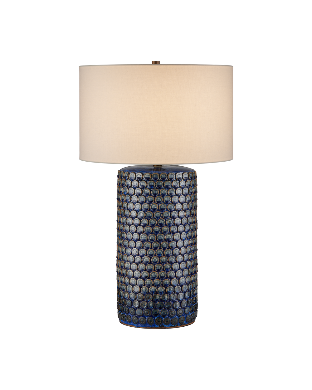 Currey & Company Lunares Blue Table Lamp