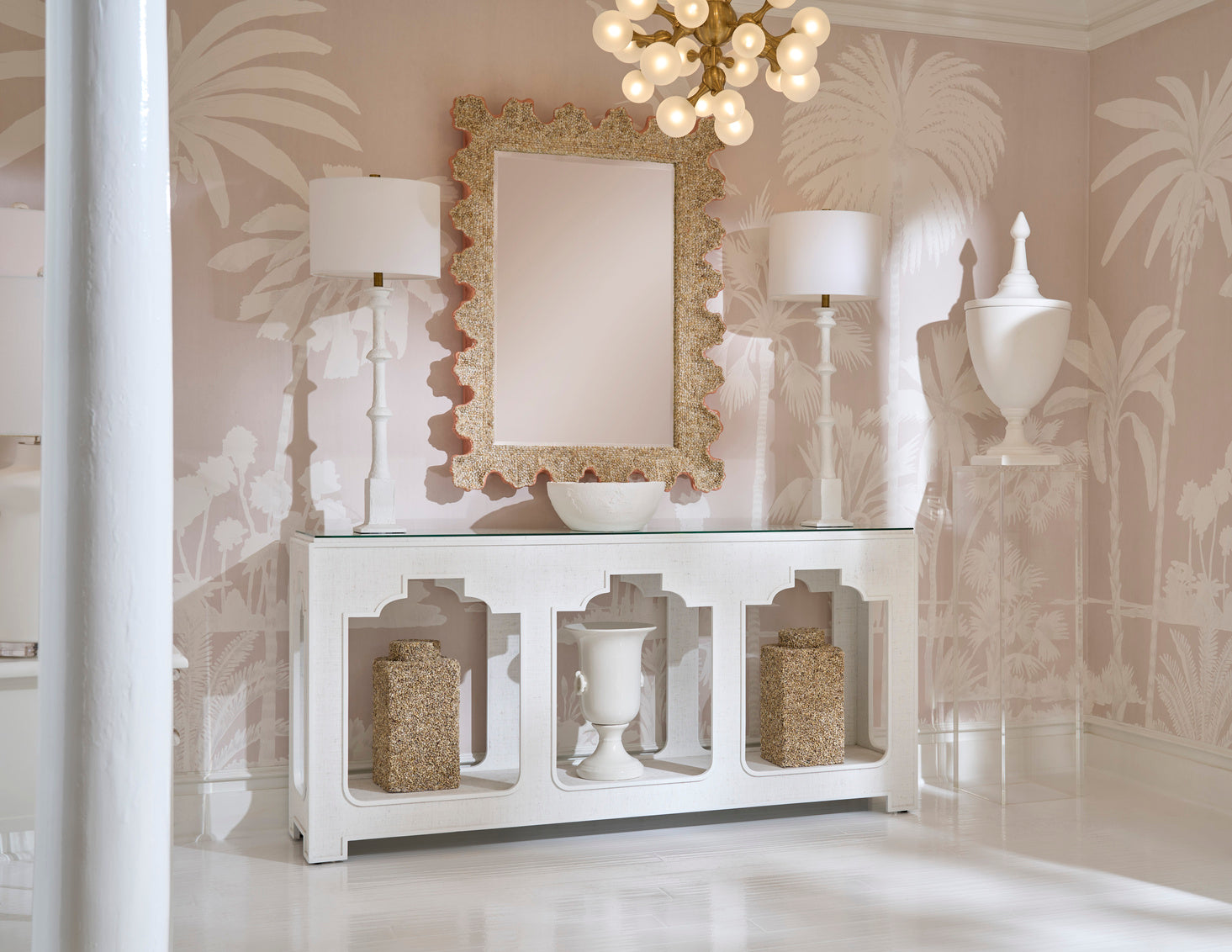 Chelsea House - Scalloped Shell Mirror