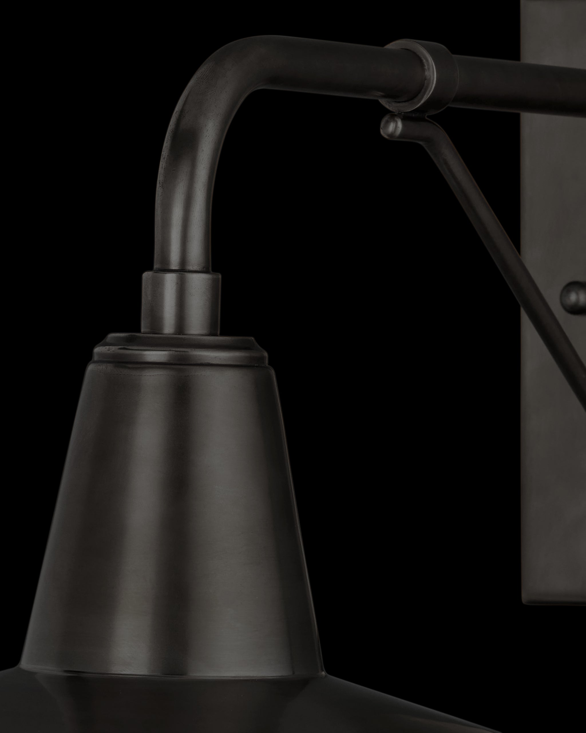 Currey & Company Mariner Black Outdoor Wall Sconce