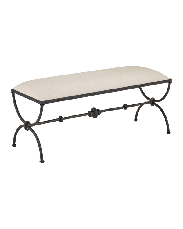 Currey & Company Agora Bench, Sparks Givry