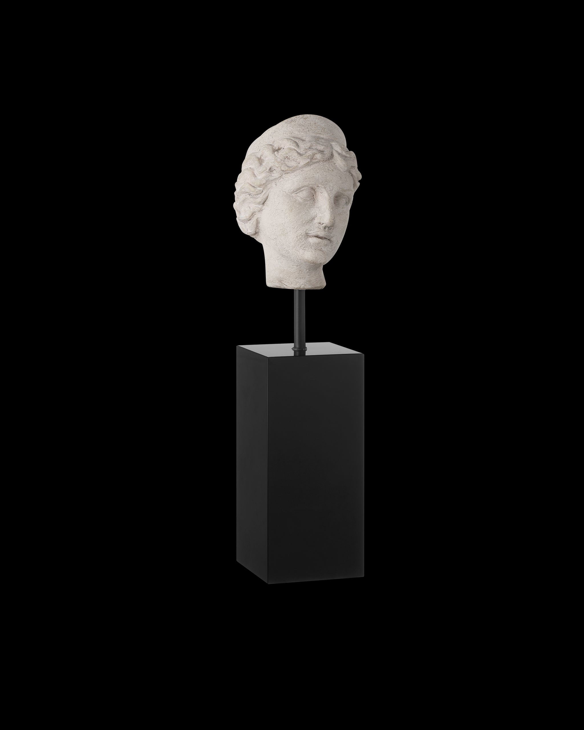 Currey & Company Venus Head On Stand Set Of 2