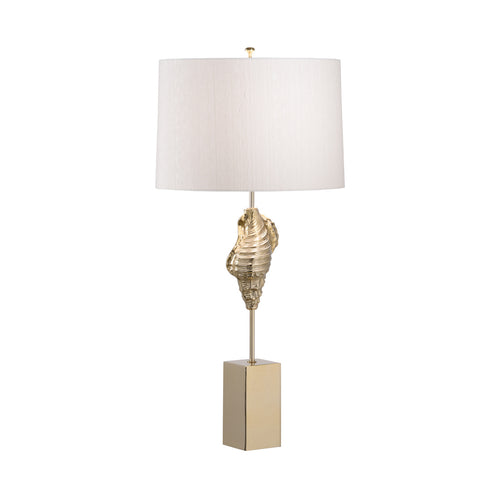 Wildwood Gold Shell Wishes Lamp
