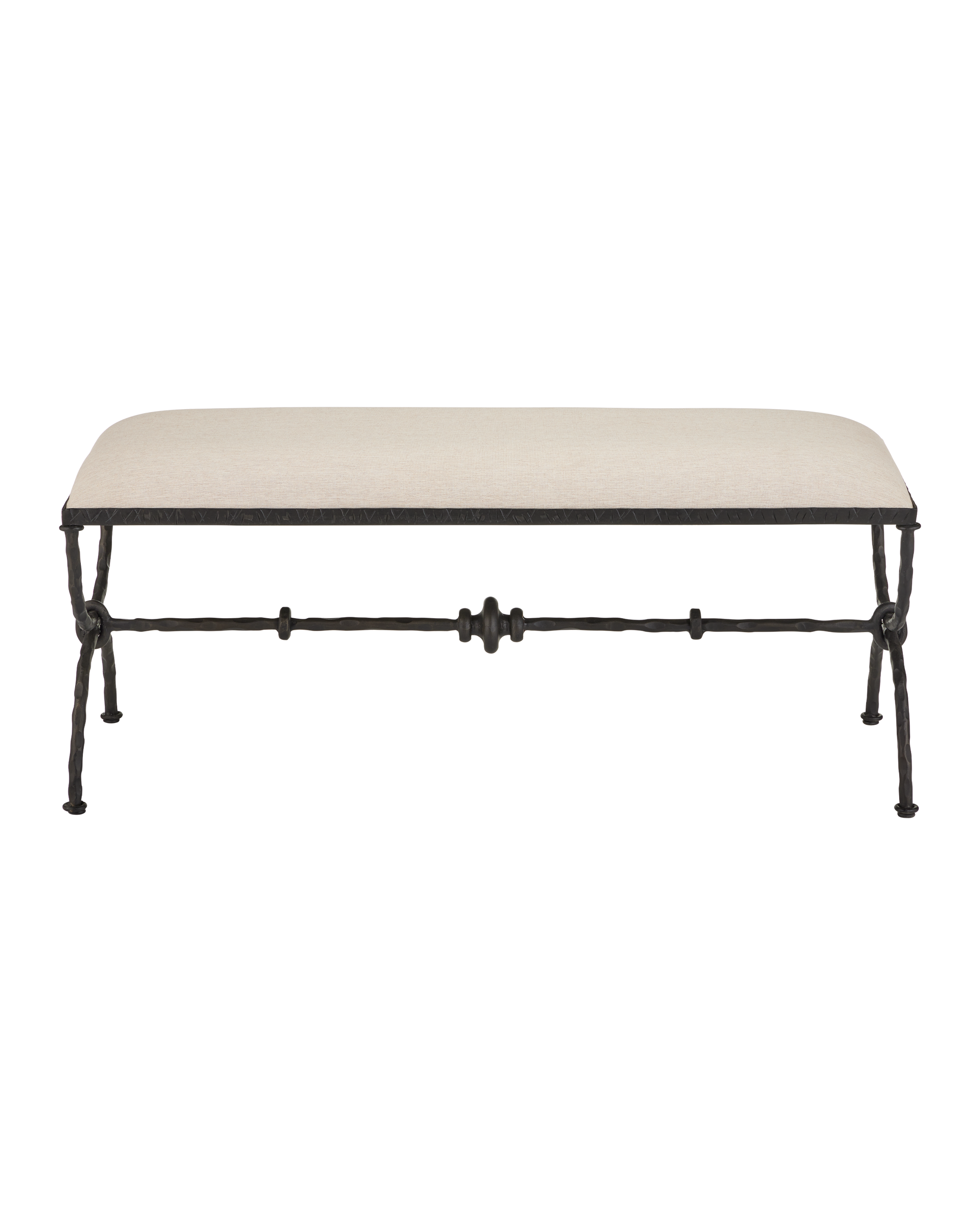 Currey & Company Agora Bench, Sparks Givry