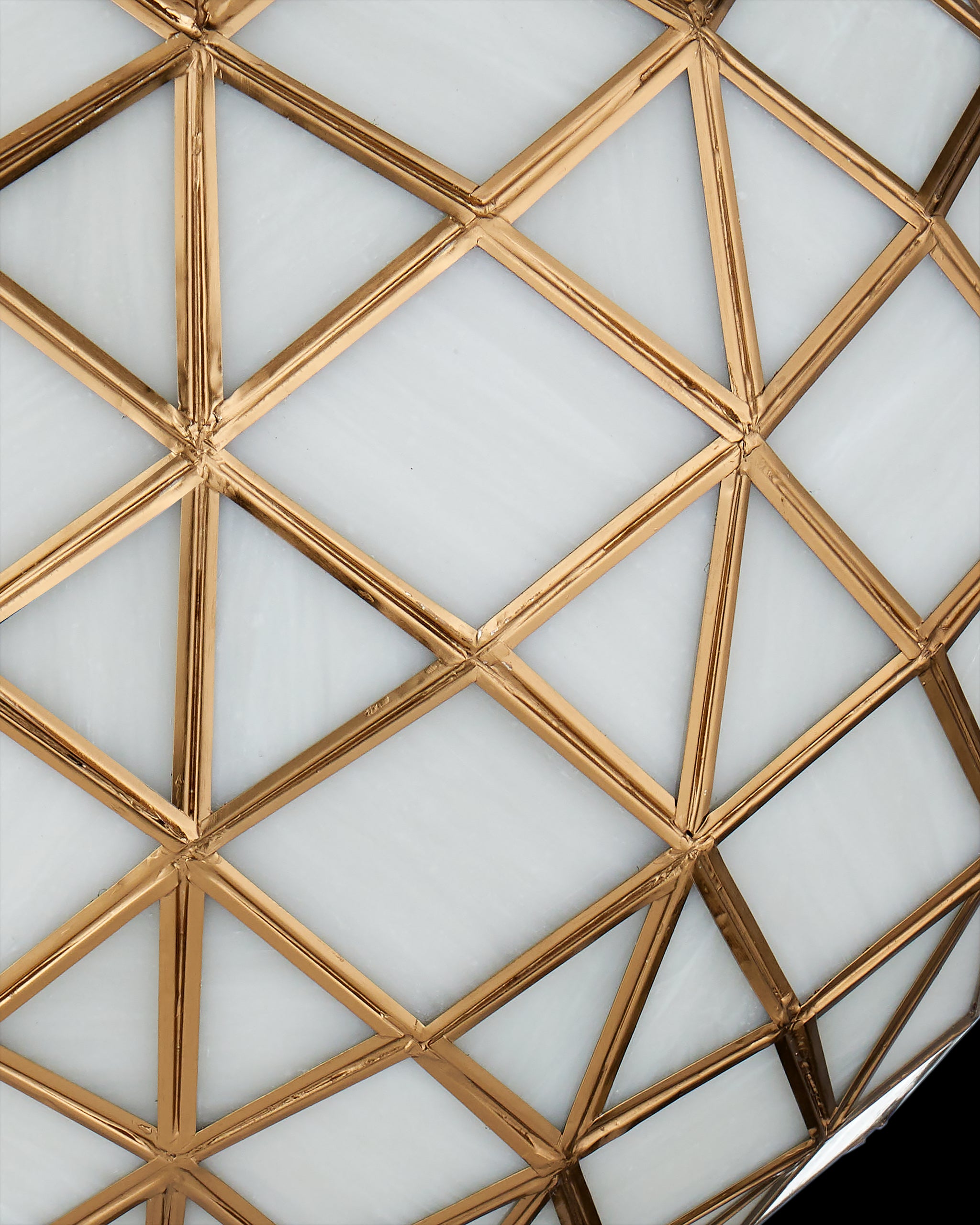 Currey & Company Polyhedron Small Pendant