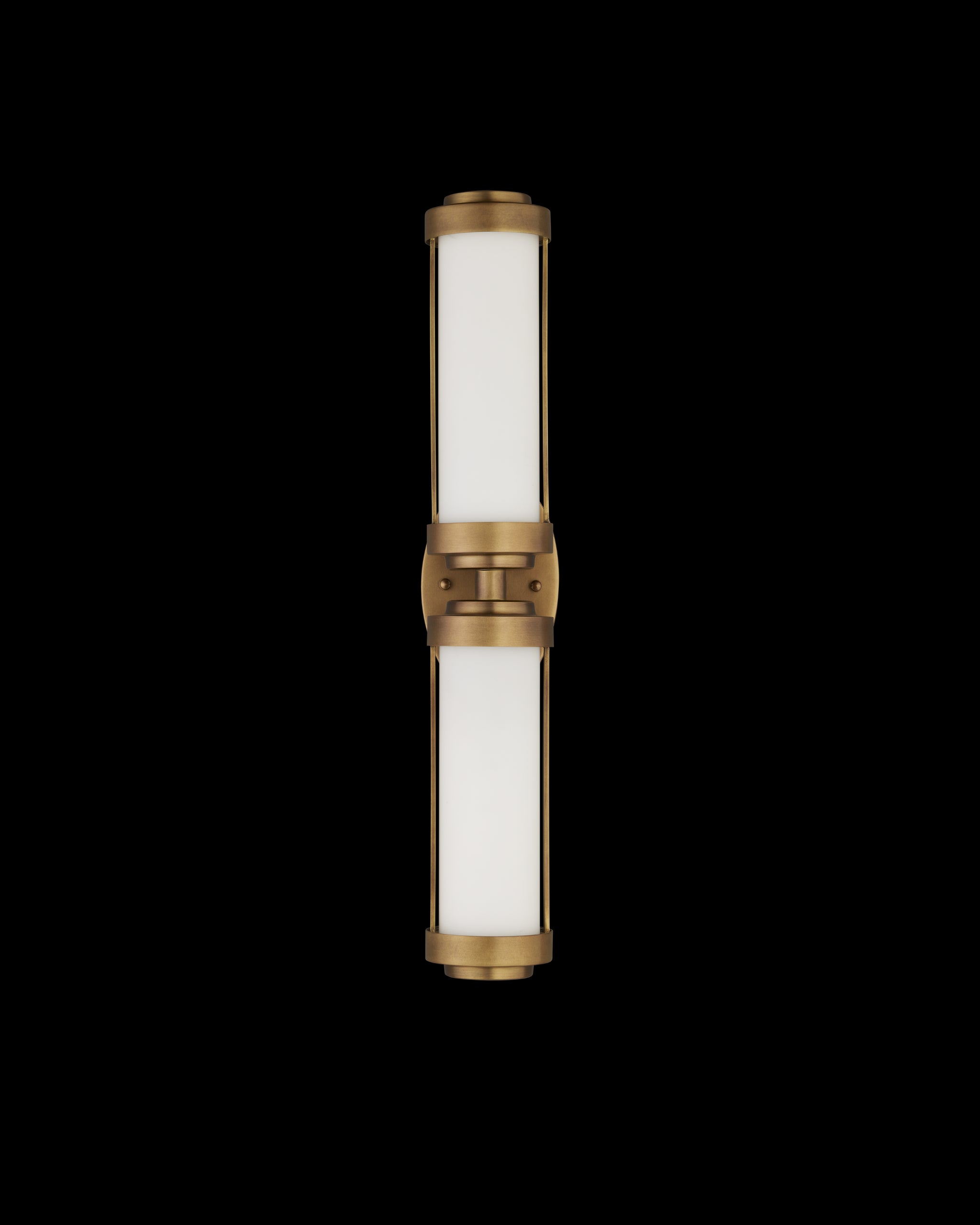 Currey & Company Bowland Brass Bath Wall Sconce