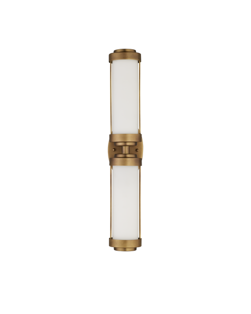 Currey & Company Bowland Brass Bath Wall Sconce