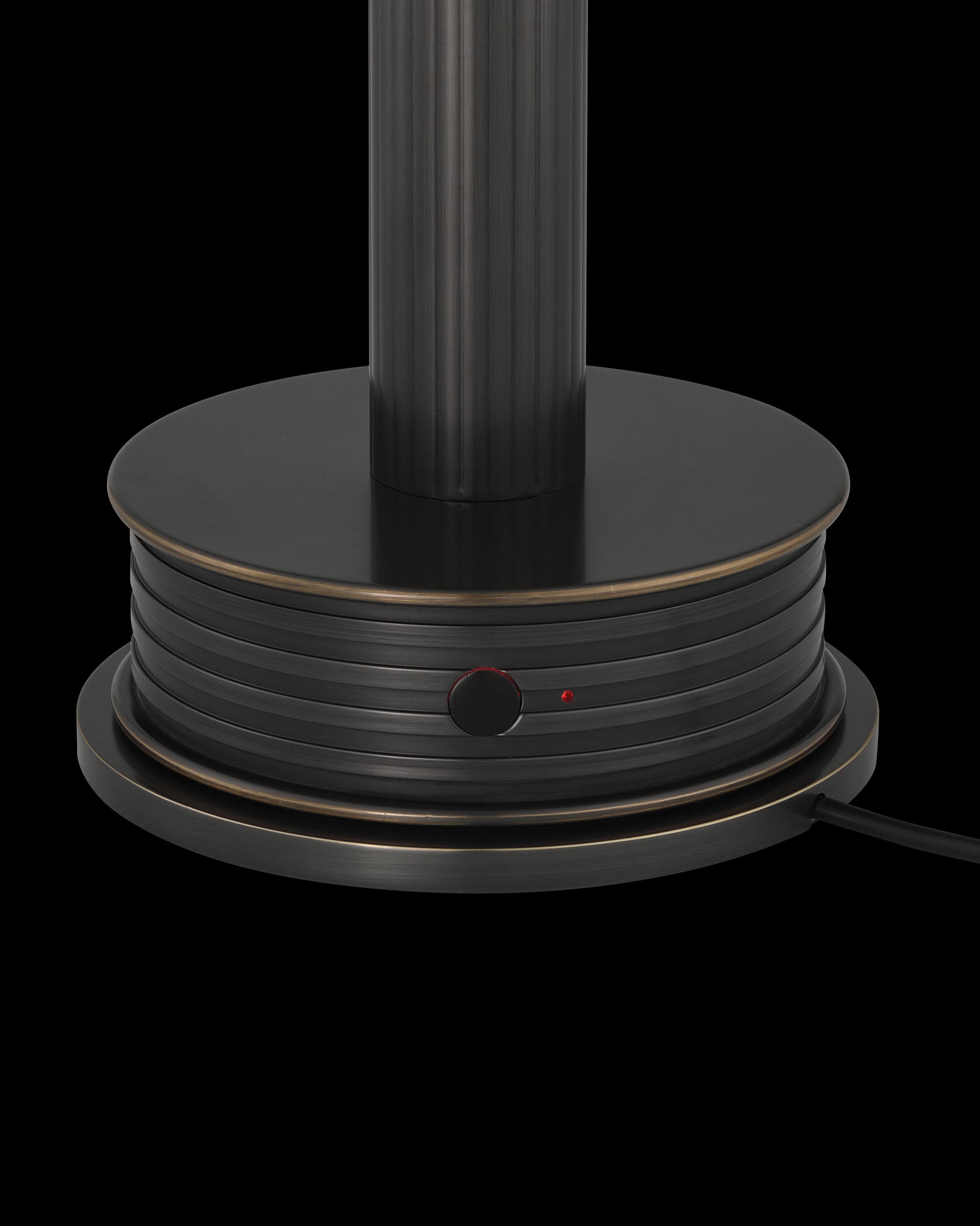 Currey & Company Traverse Bronze Cordless Table Lamp