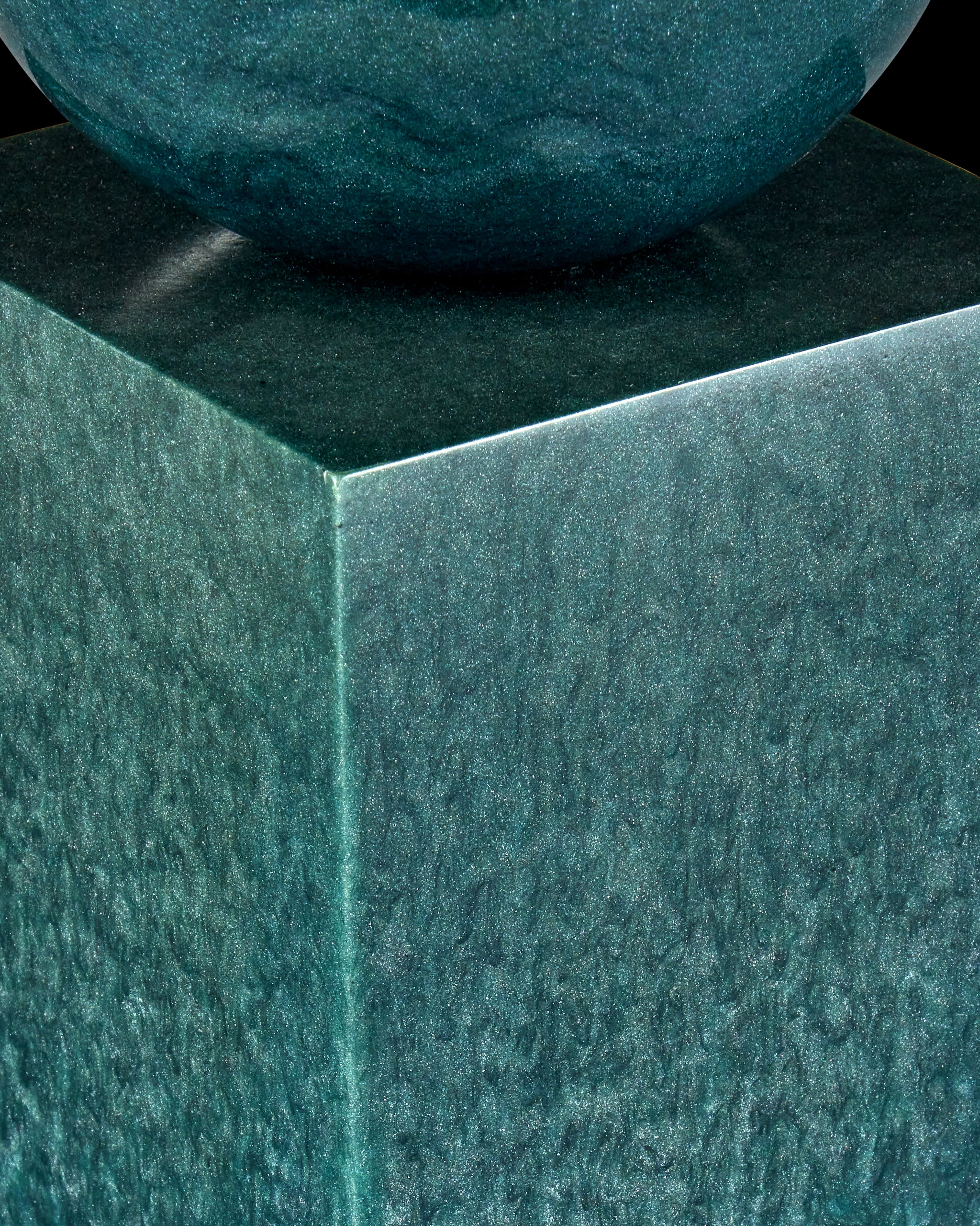 Currey & Company Nova Teal Object Set Of 2