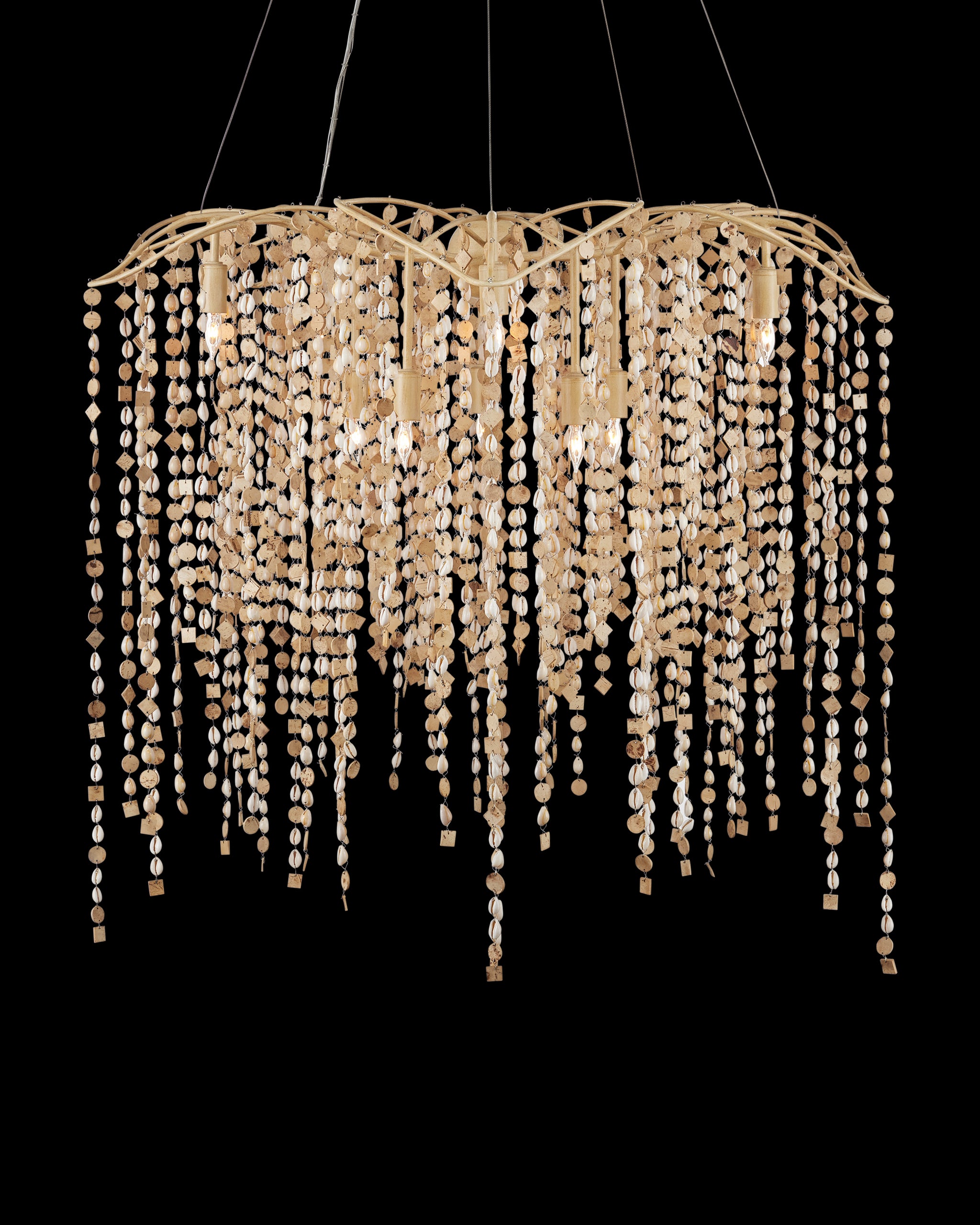 Currey & Company Kealia Large Chandelier