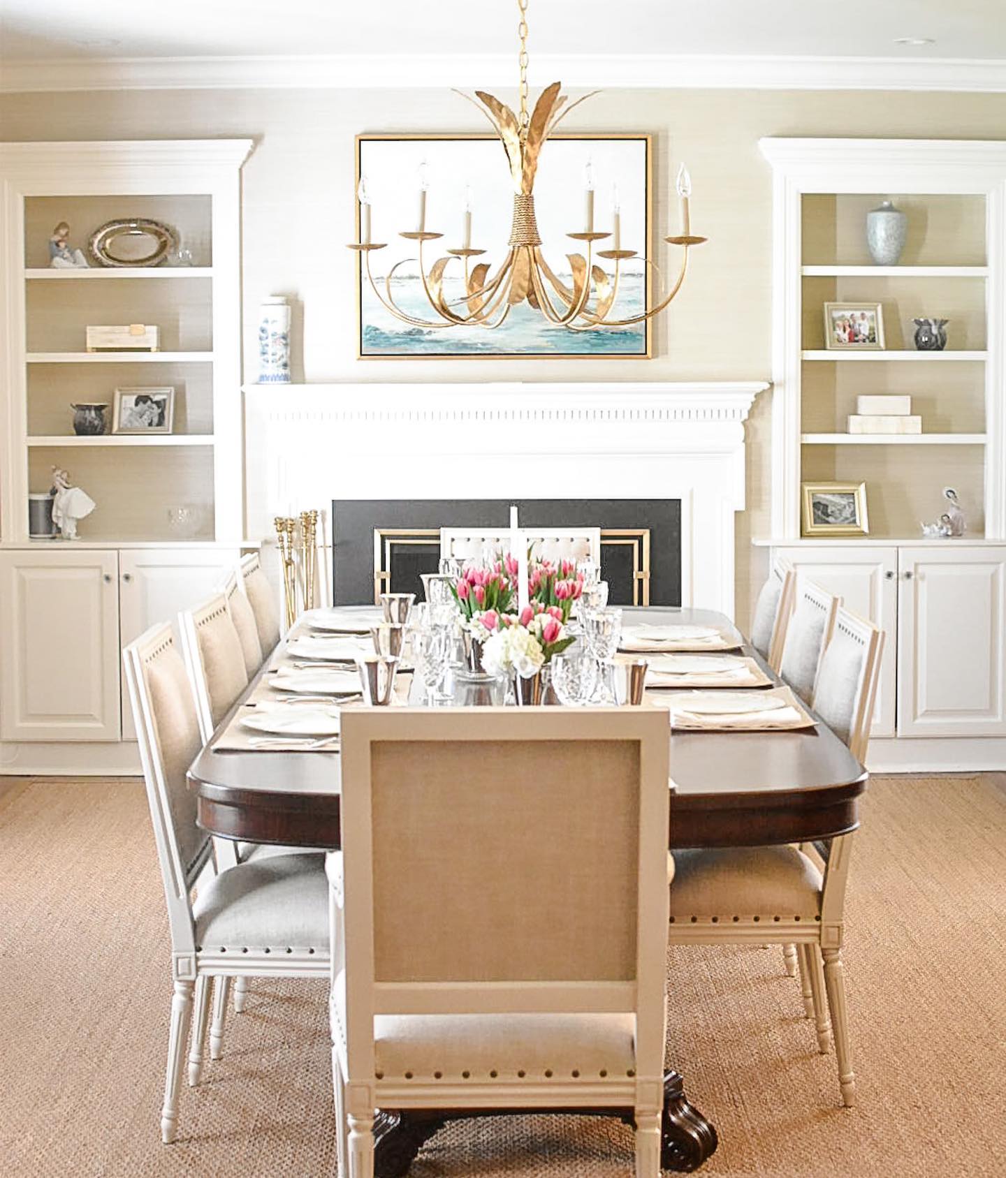 Bunny Williams Bette Gold Chandelier