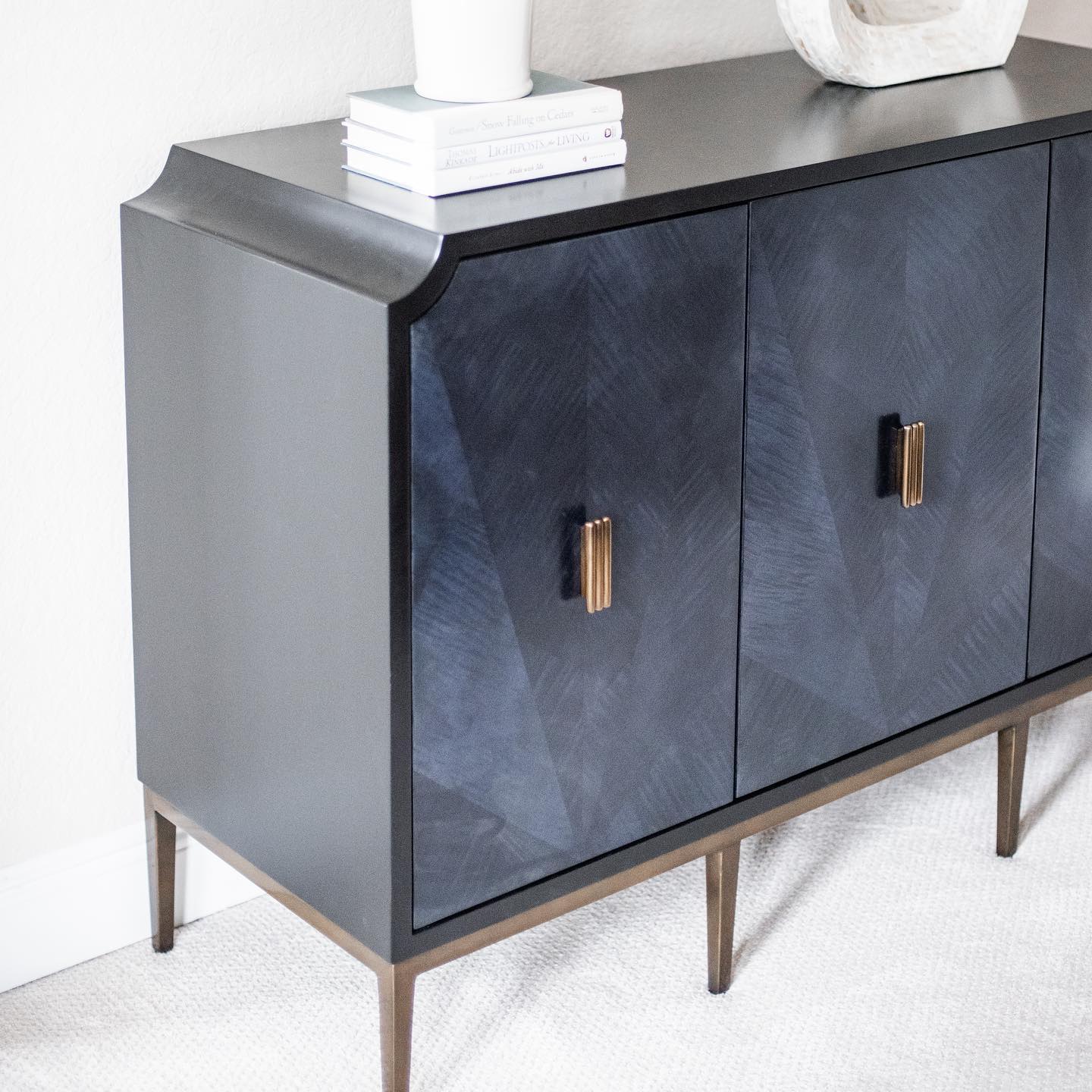 Currey and Company Kallista Cabinet