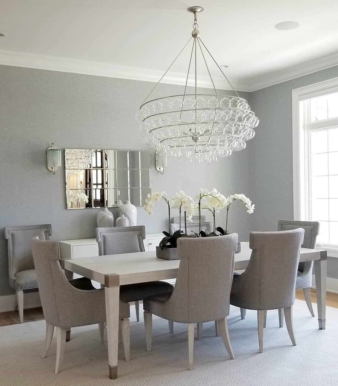 Currey And Company Glacier Silver Wall Sconce