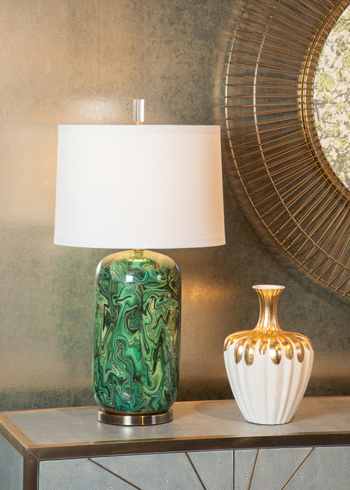 Wildwood Newport Lamp Emerald