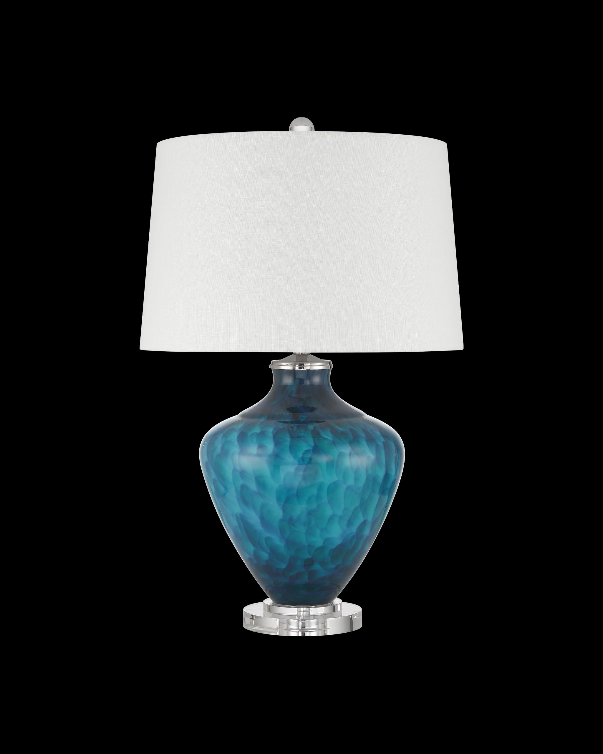 Currey & Company Sapphire Blue Table Lamp