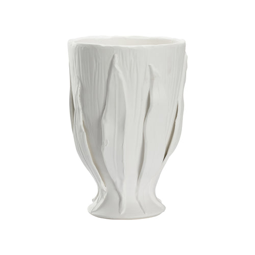 Chelsea House Umbria Footed Vase Ivory