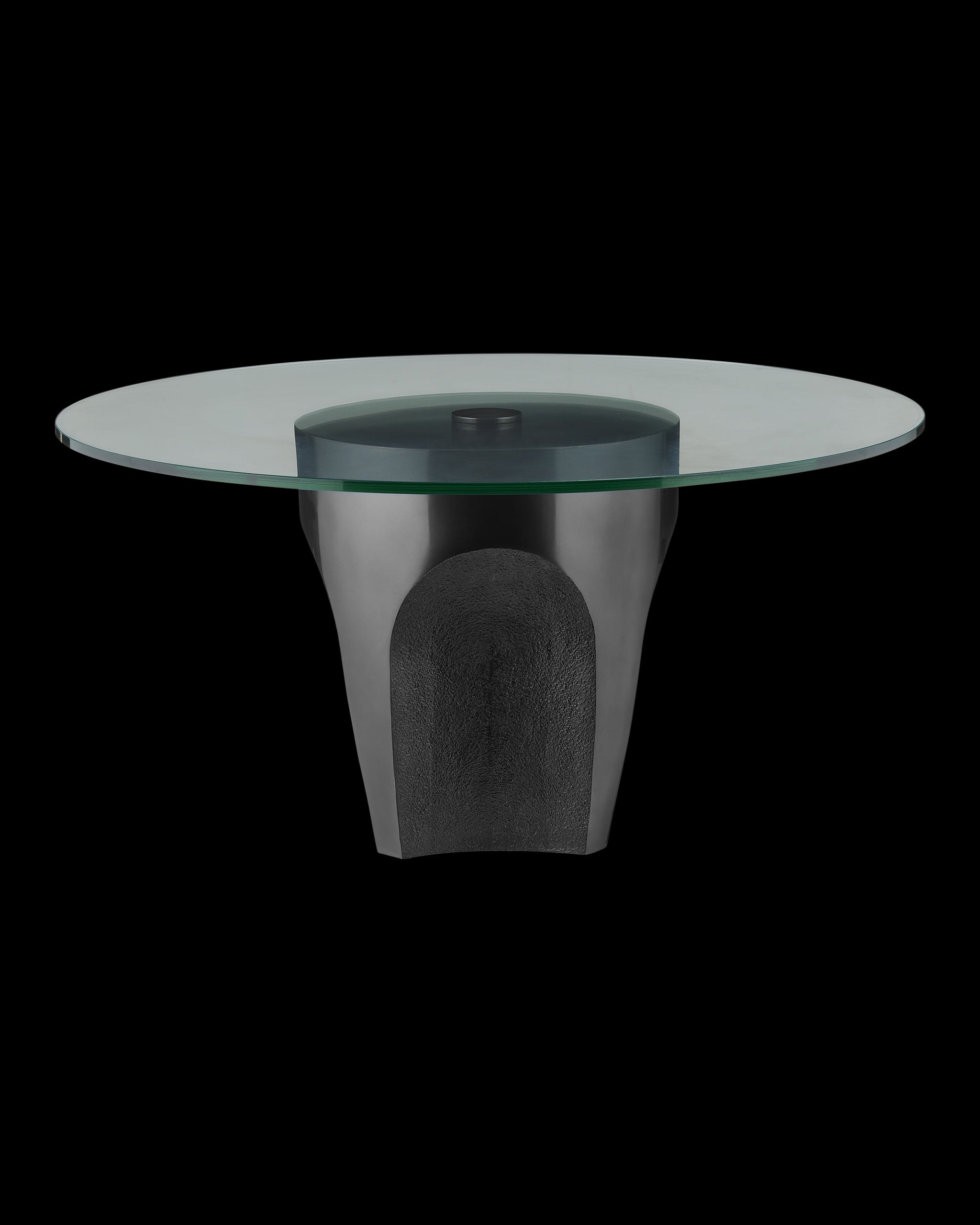 Currey & Company Lemy Black Cocktail Table