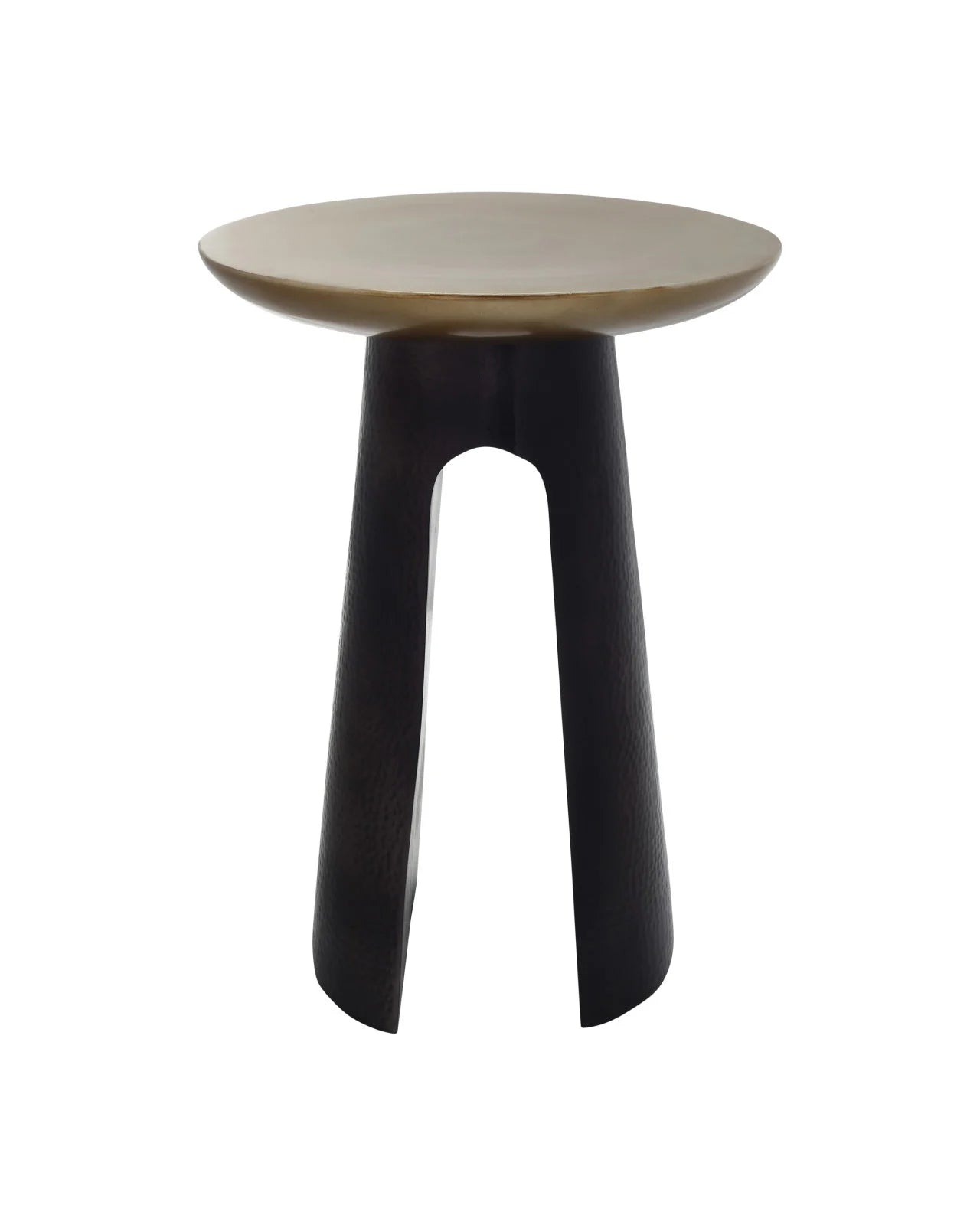 Currey & Company 21.5" Pince Cast Aluminum Accent Table