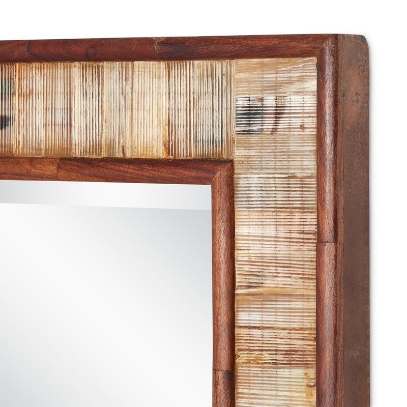 Currey And Company Hyson Large Square Mirror