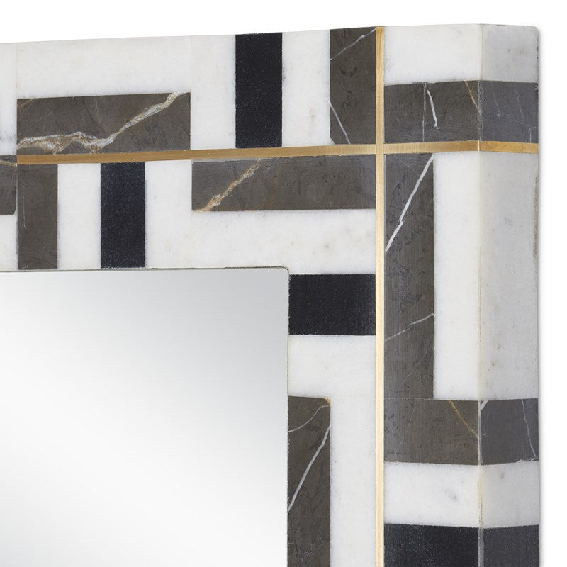 Currey And Company Gentry Rectangular Mirror