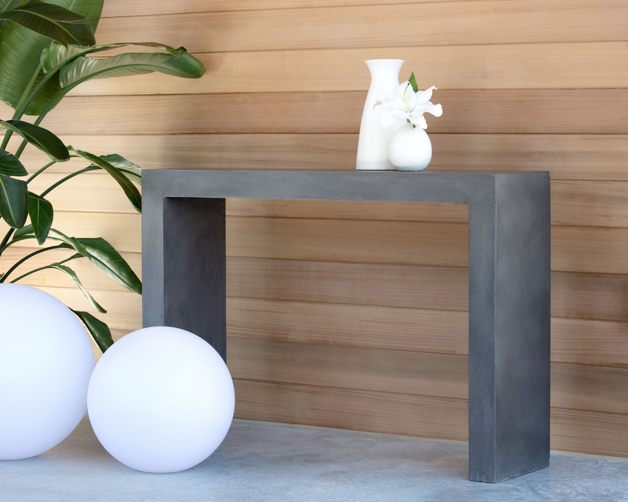 Sunpan Axle Console Table