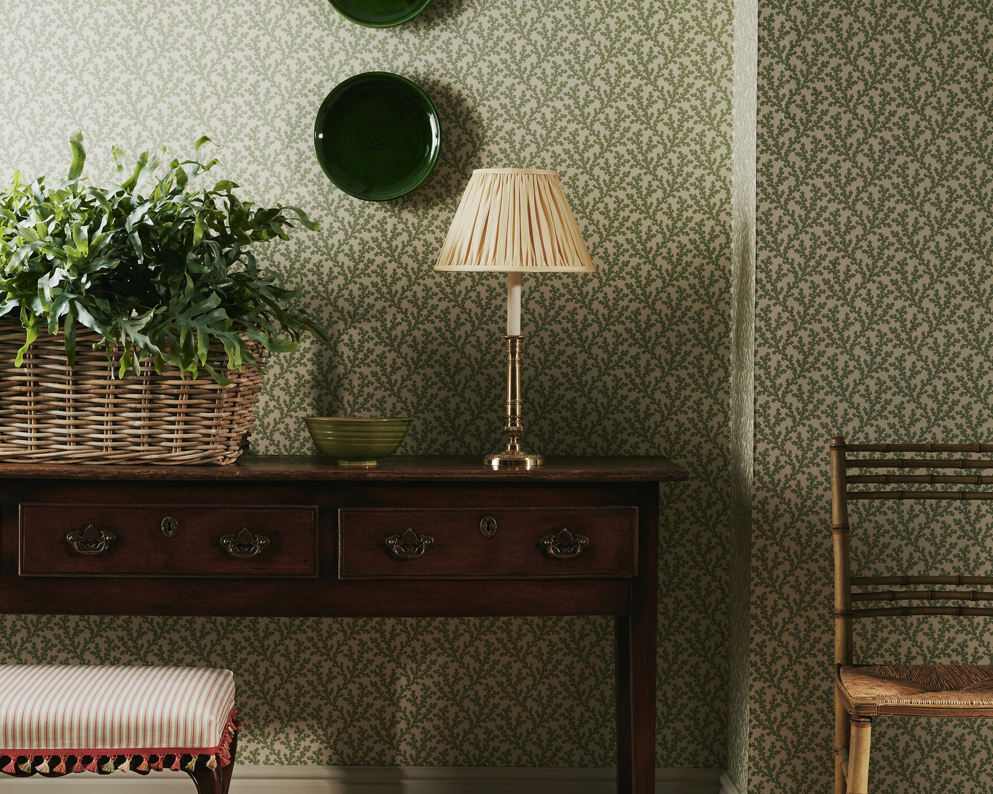 Colefax and Fowler Sea Coral Wallpaper