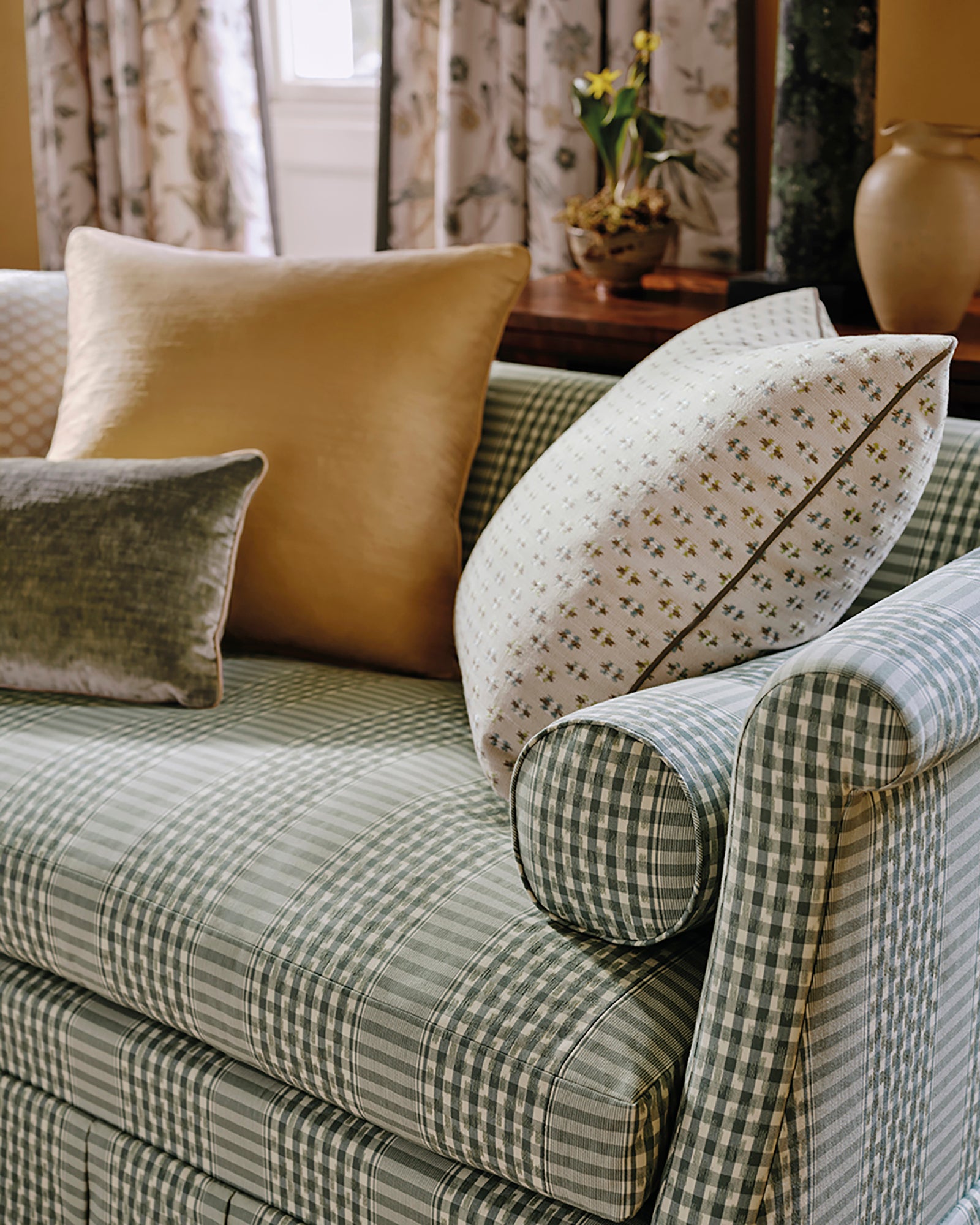 Colefax and Fowler Langham Check Fabric