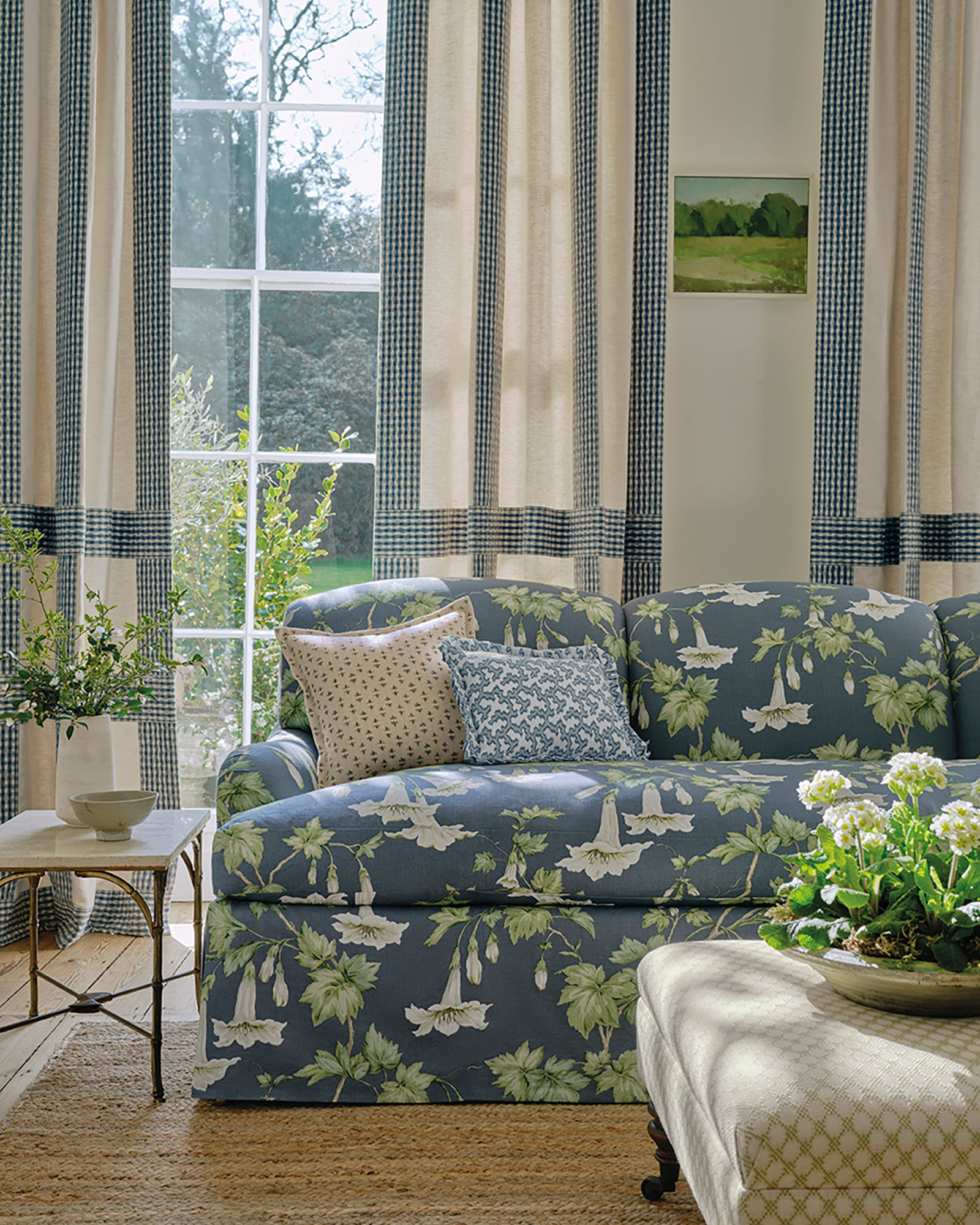 Colefax and Fowler Langham Check Fabric